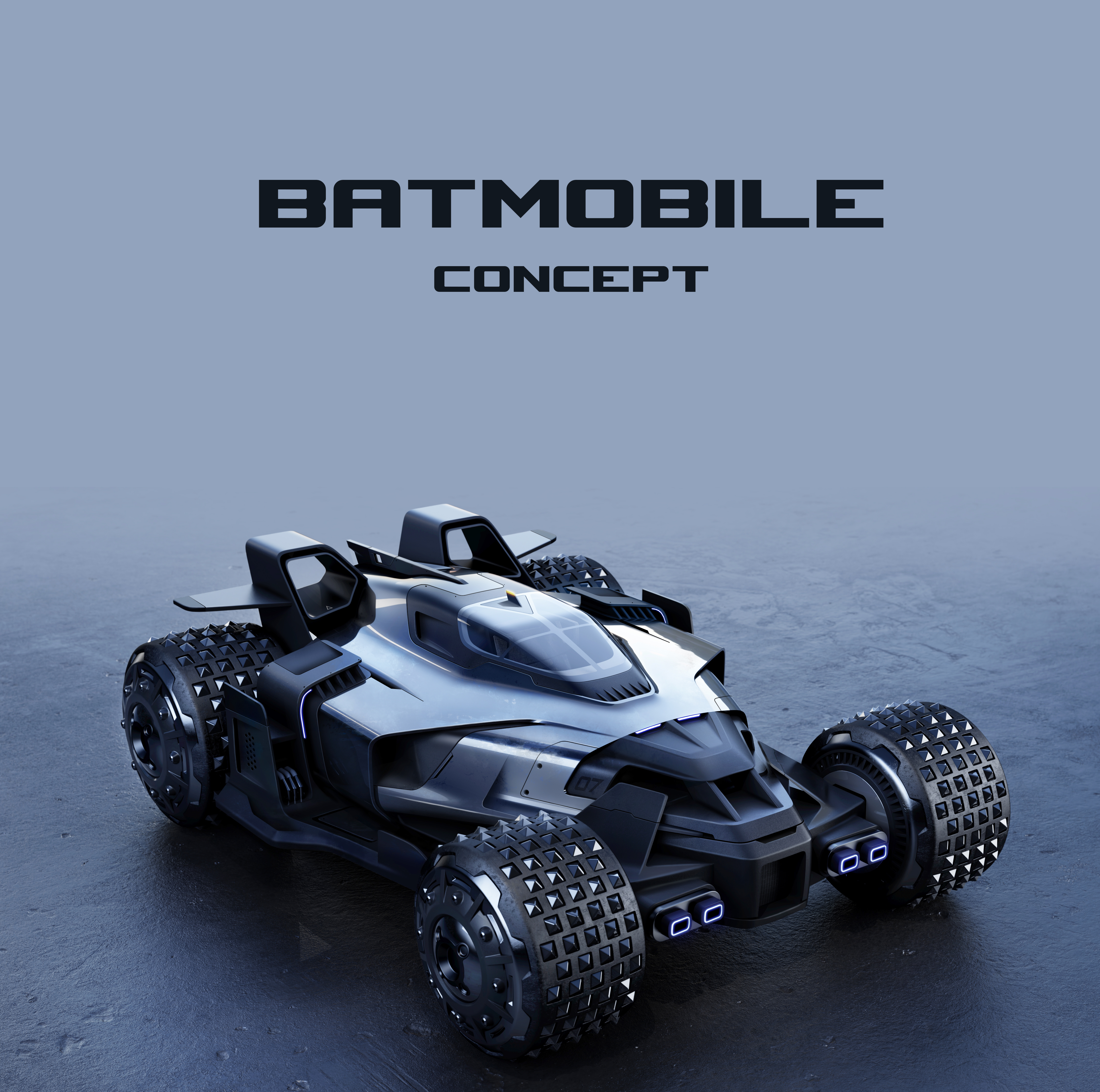vehicle，Batmobile，Concept Car，