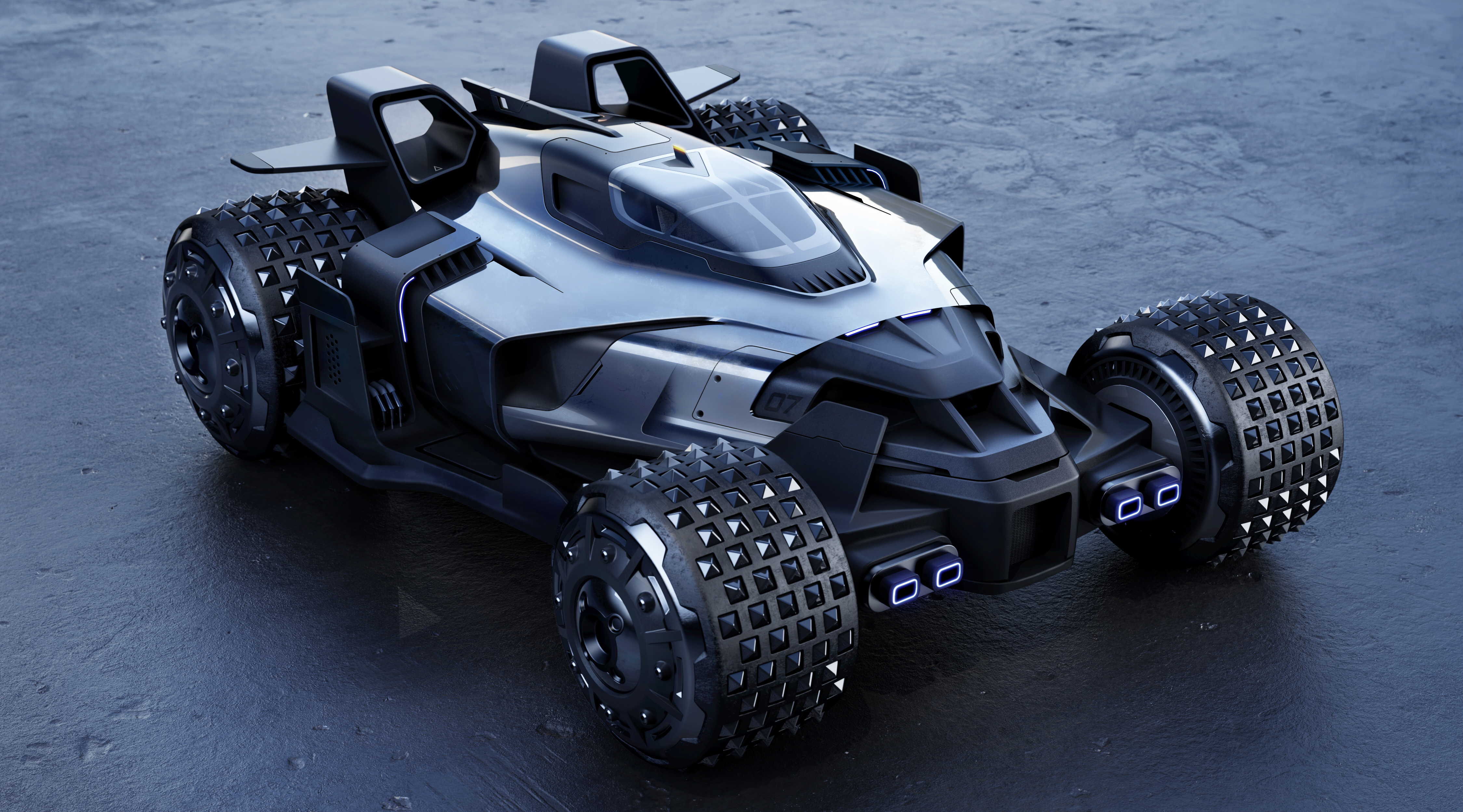 vehicle，Batmobile，Concept Car，