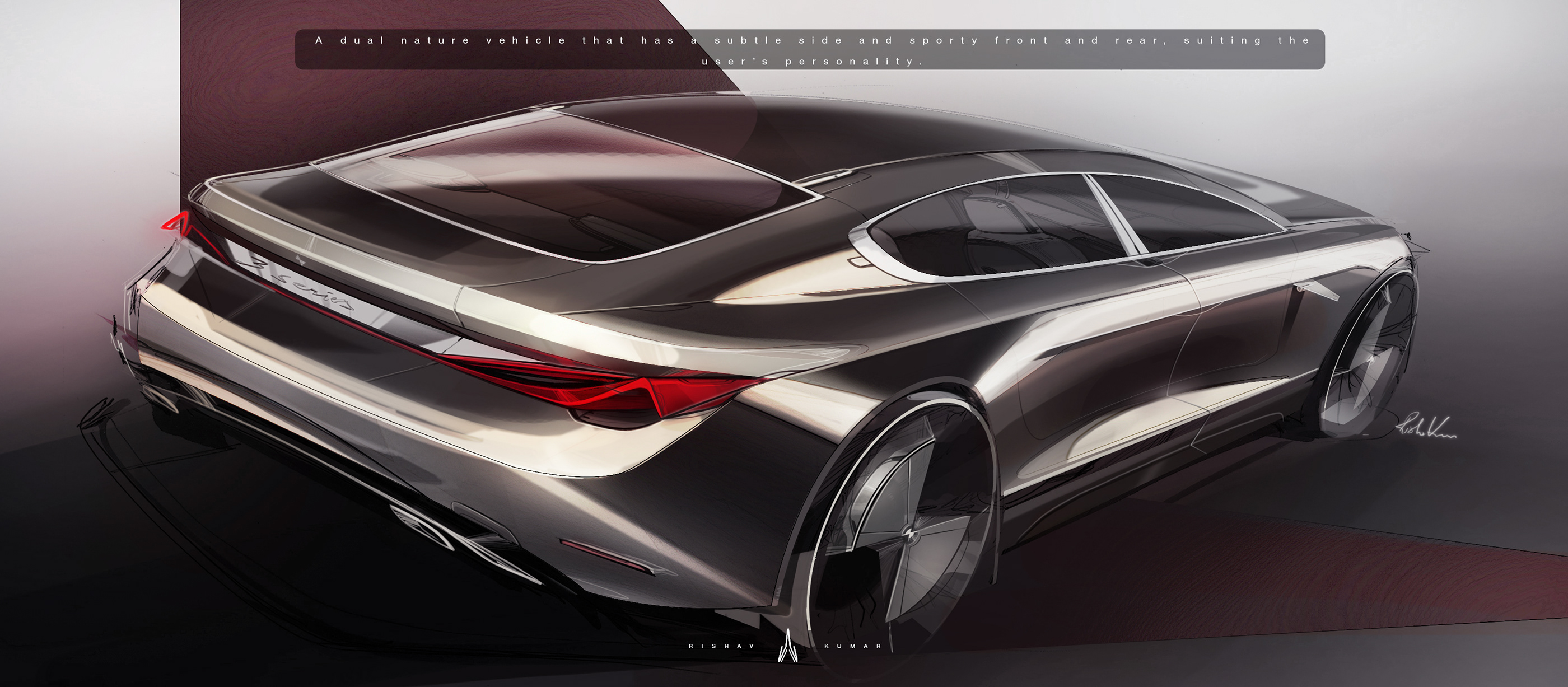 Render，Hand drawn，