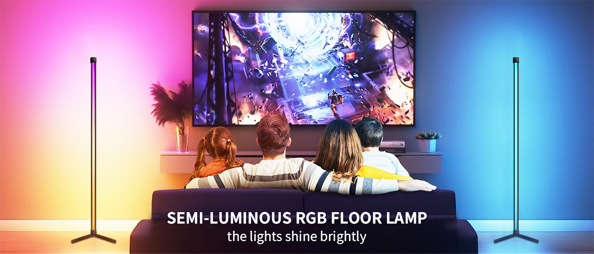 Floor lamp，Atmosphere lamp，DIY design，