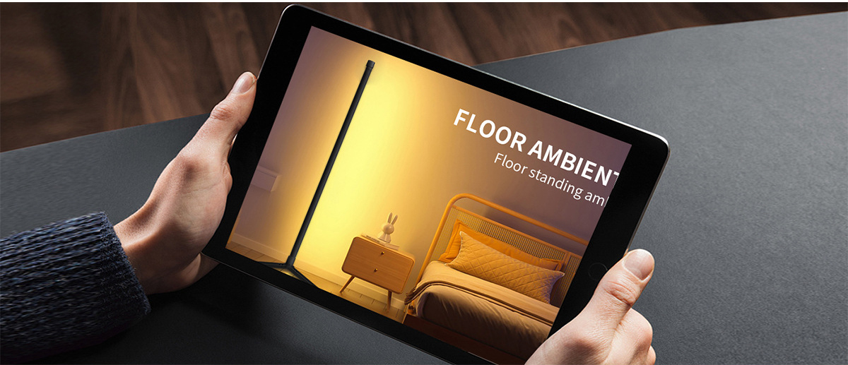 Floor lamp，Atmosphere lamp，DIY design，