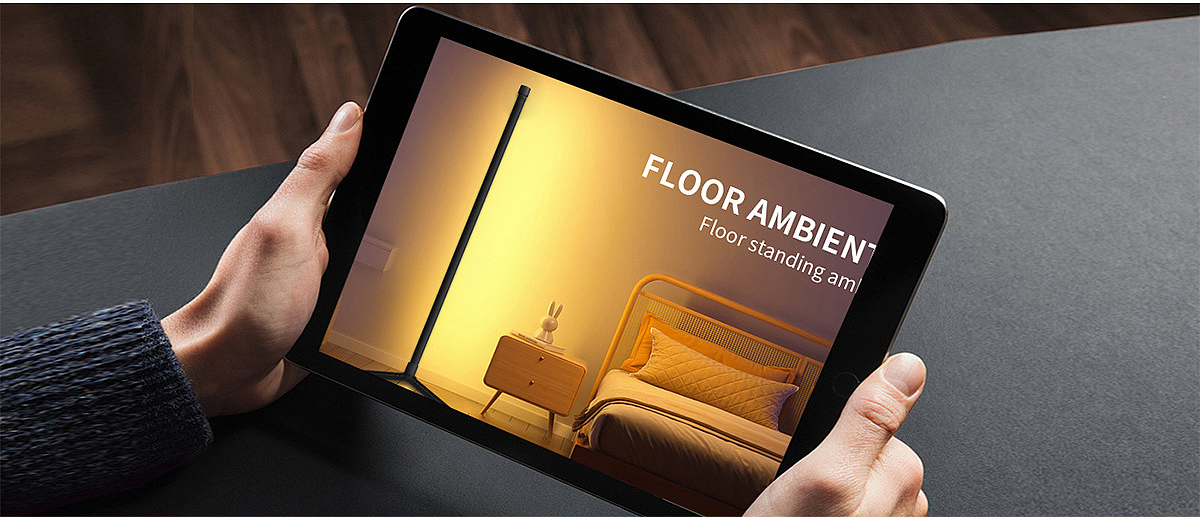 Floor lamp，Atmosphere lamp，DIY design，