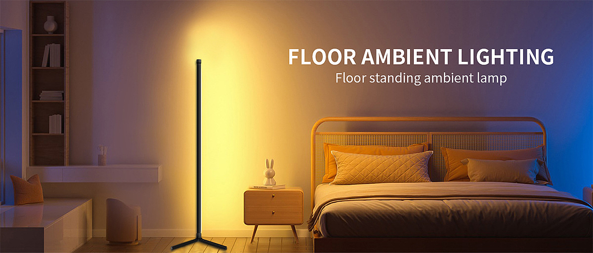 Floor lamp，Atmosphere lamp，DIY design，