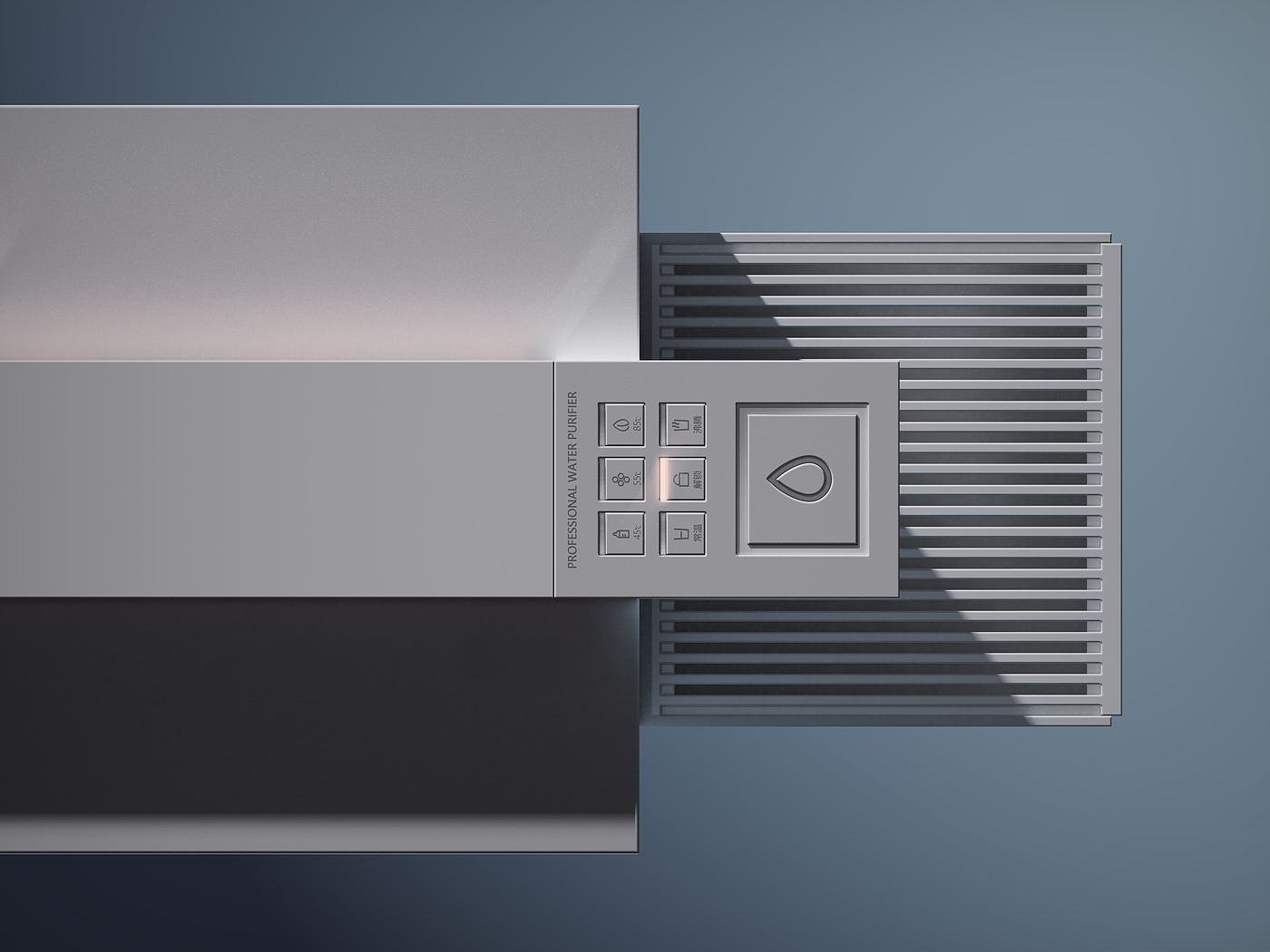 product design，household electrical appliances，Water purifier，Instant hot water dispenser，Water dispenser，filter，if，Korean design，