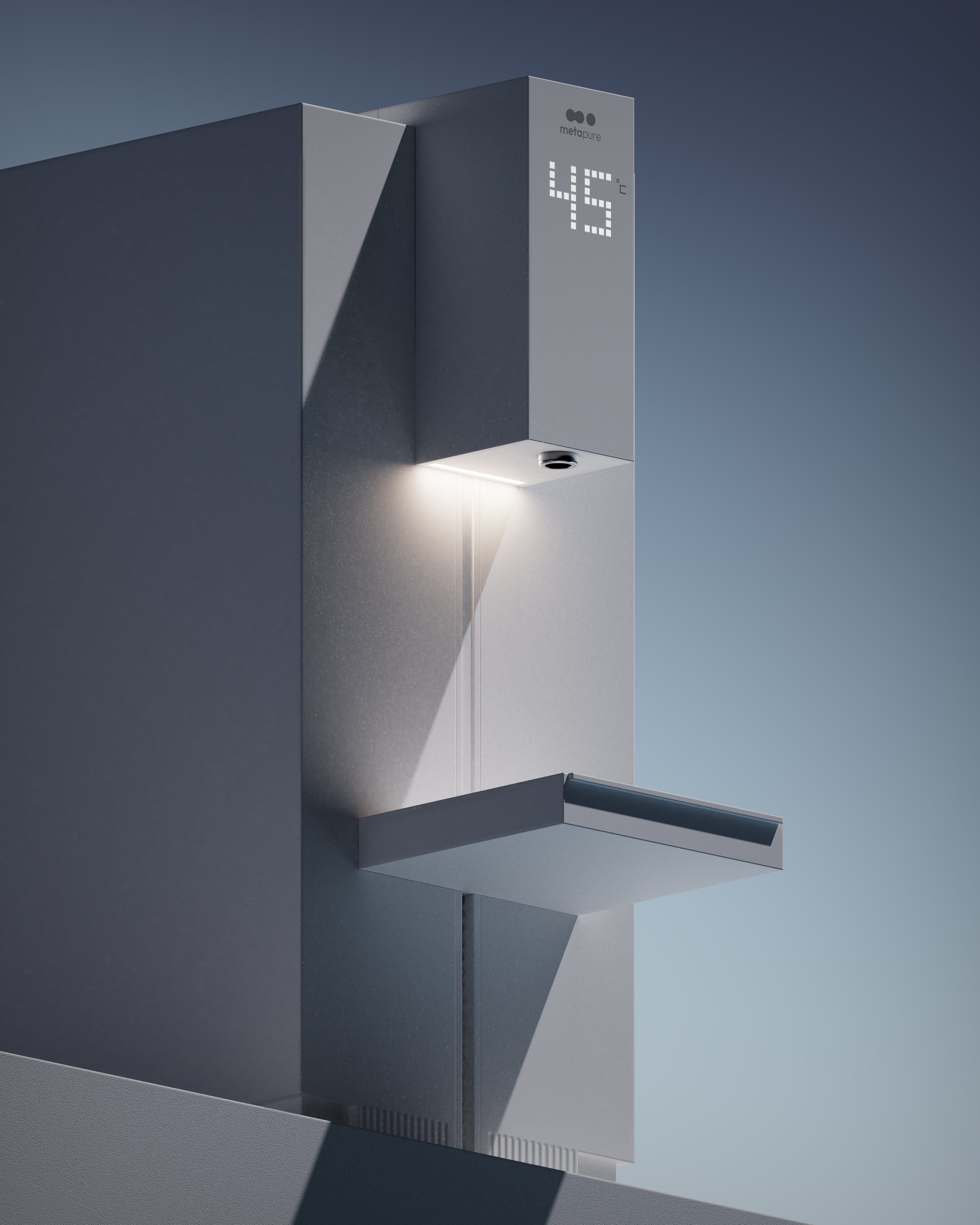 product design，household electrical appliances，Water purifier，Instant hot water dispenser，Water dispenser，filter，if，Korean design，