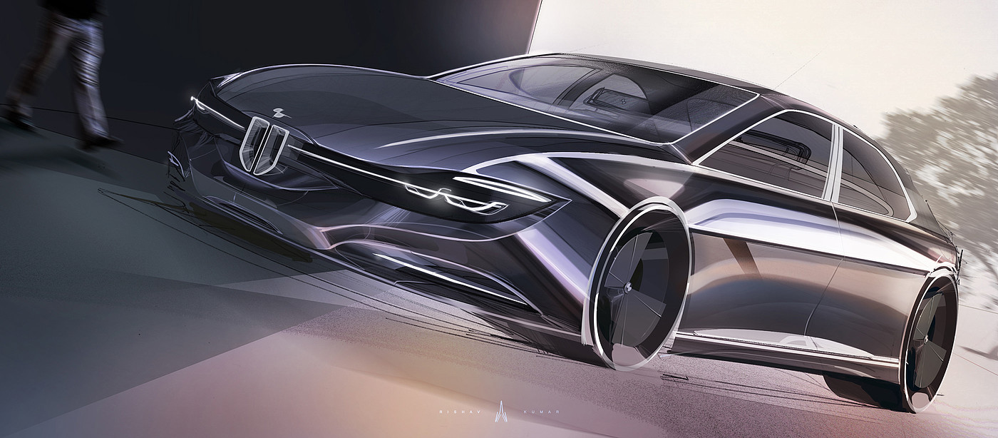 Render，Hand drawn，