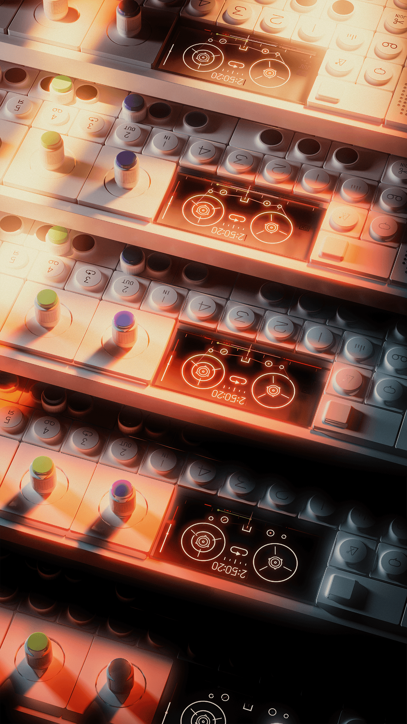 OP-1，keyboard，Mechanics，music，