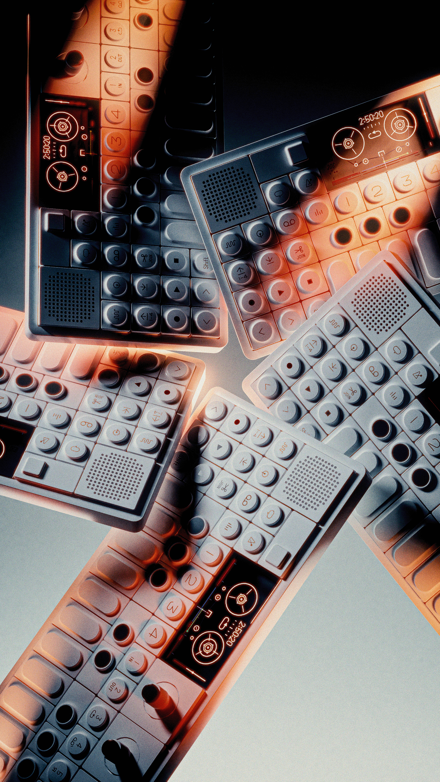 OP-1，keyboard，Mechanics，music，