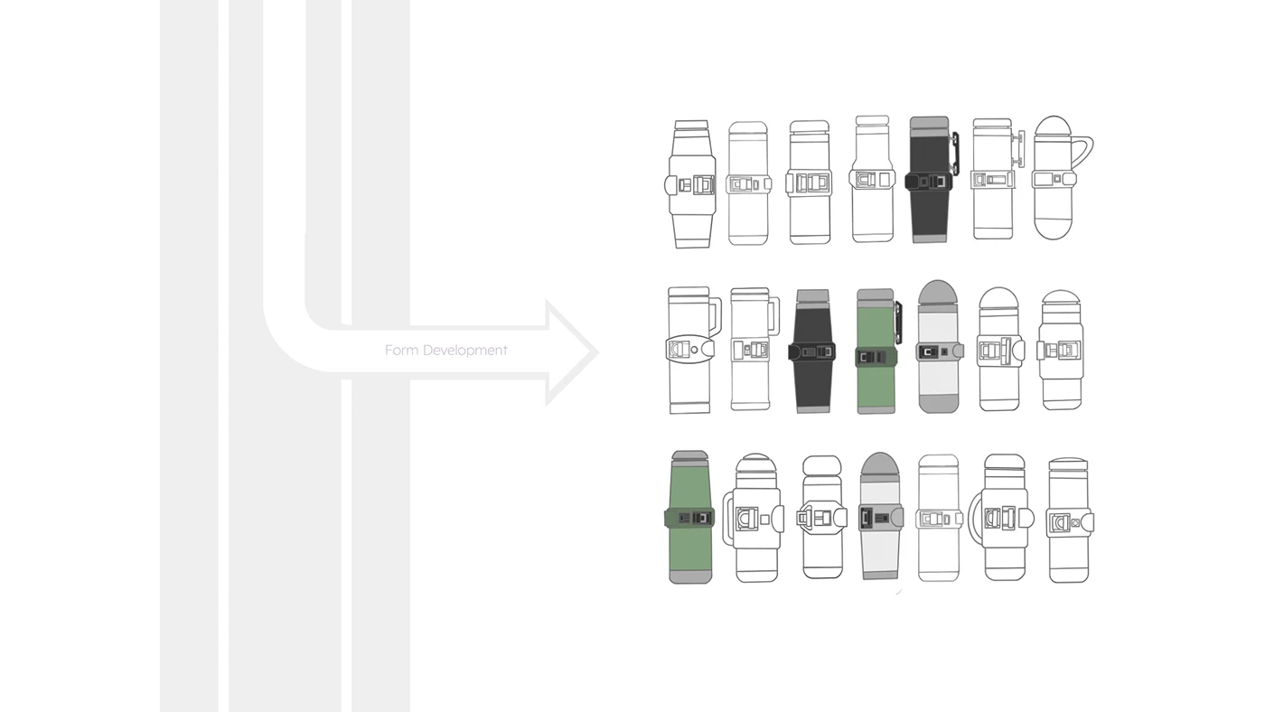 trek，knapsack，outdoors，vacuum cup，combination，