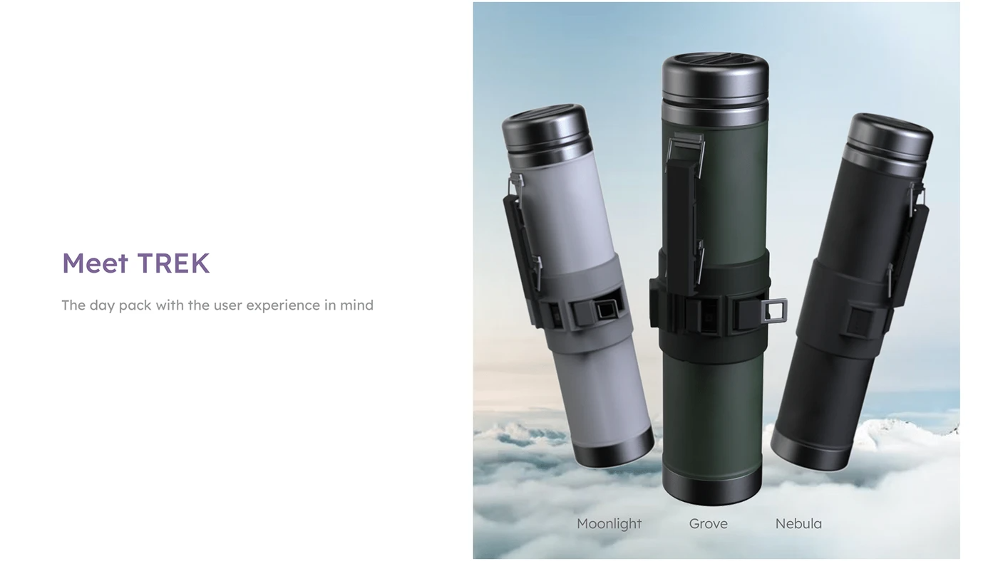 trek，knapsack，outdoors，vacuum cup，combination，