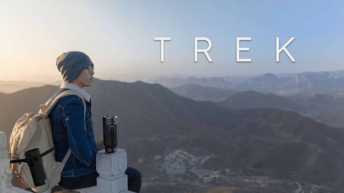 trek，背包，户外，保温杯，组合，