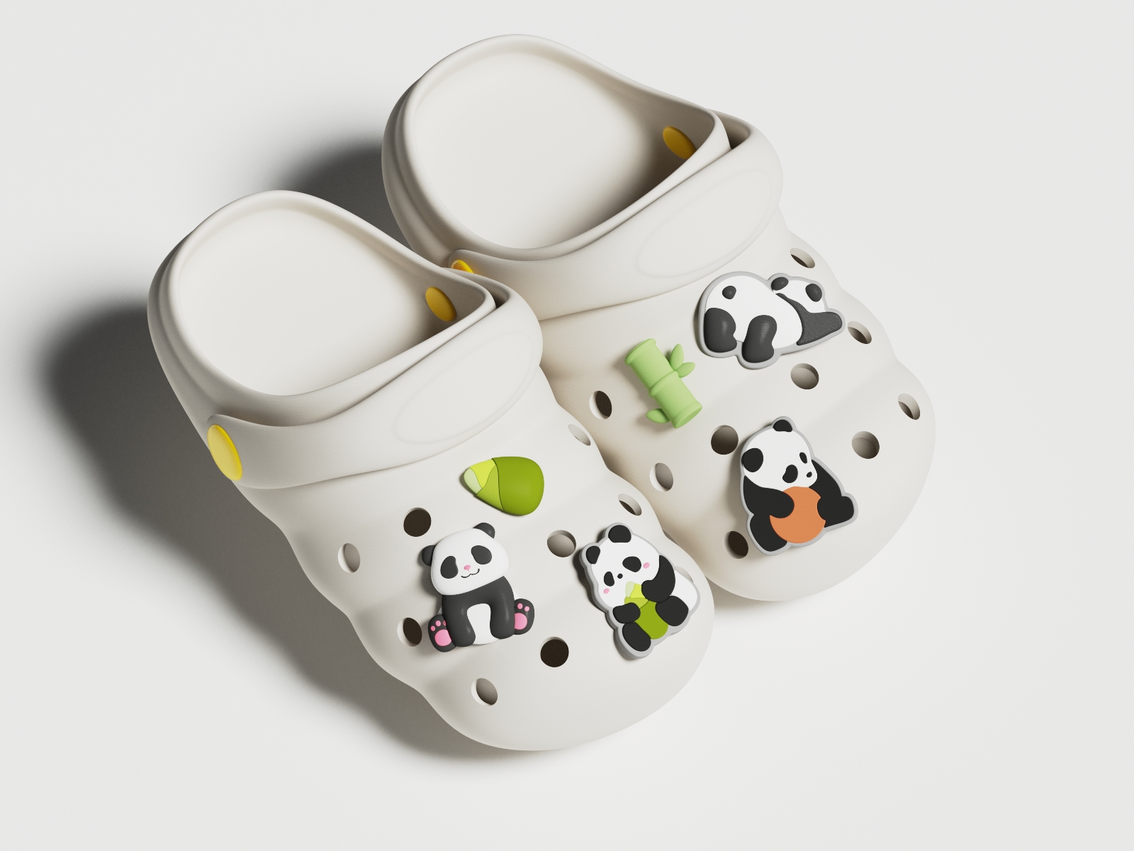 Deduction，Crocs，Mother and baby，children，lovely，panda，badge，Infant child，Deduction，Crocs，Mother and baby，children，lovely，panda，badge，Infant child，