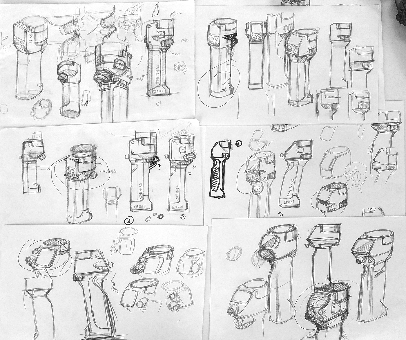 dji ，industrial design，stabilizer，