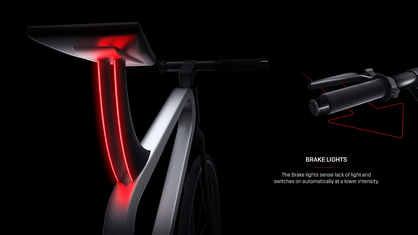 Nocturnal travel，bright，2014 red dot award，2014if Award，Bicycle，