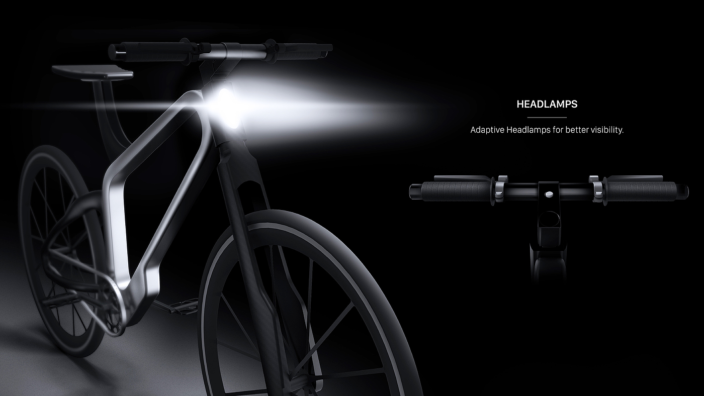 Nocturnal travel，bright，2014 red dot award，2014if Award，Bicycle，