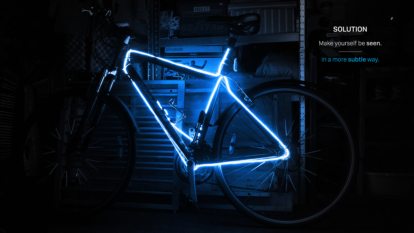 Nocturnal travel，bright，2014 red dot award，2014if Award，Bicycle，