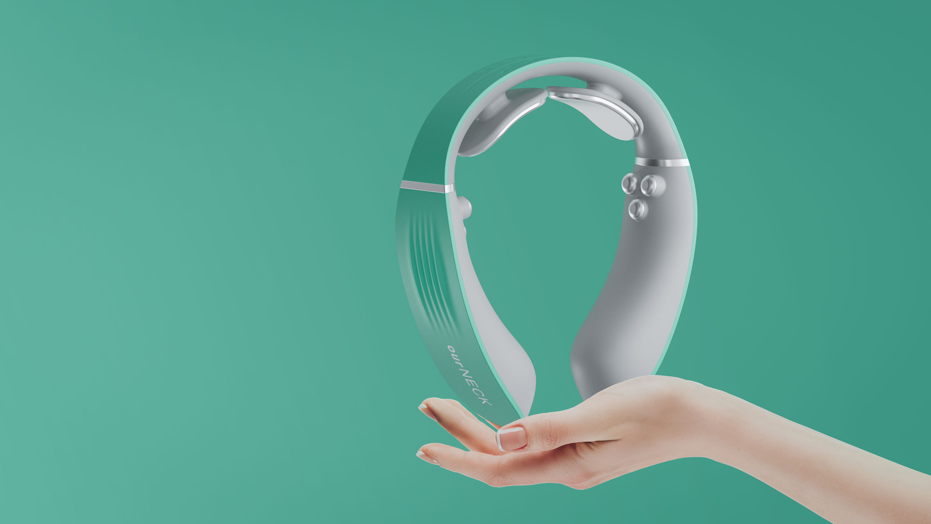 Design of Neck Massage Instrument，Massage instrument design，Neck massage instrument，