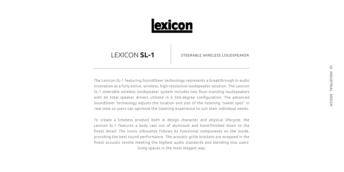 Lexicon，技术，设计，扬声器，无线，