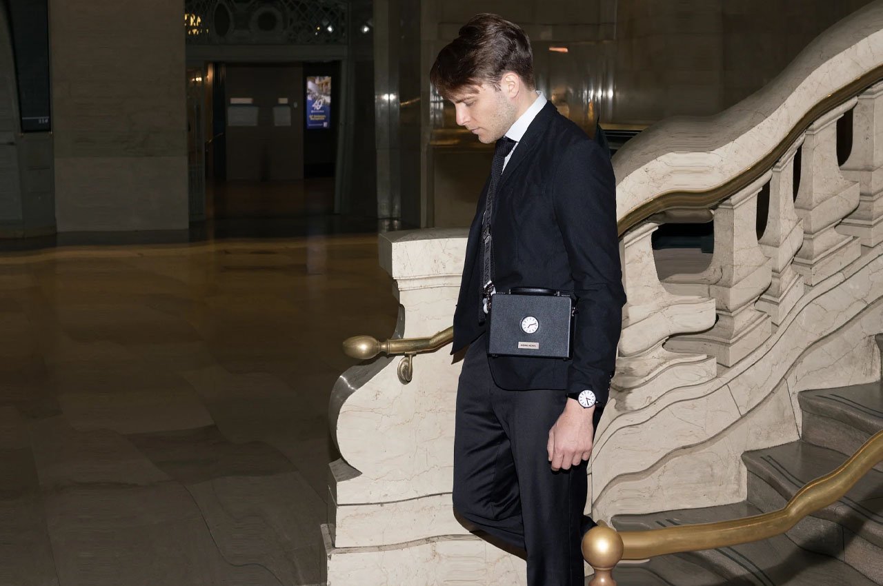 Wrist watch，briefcase，