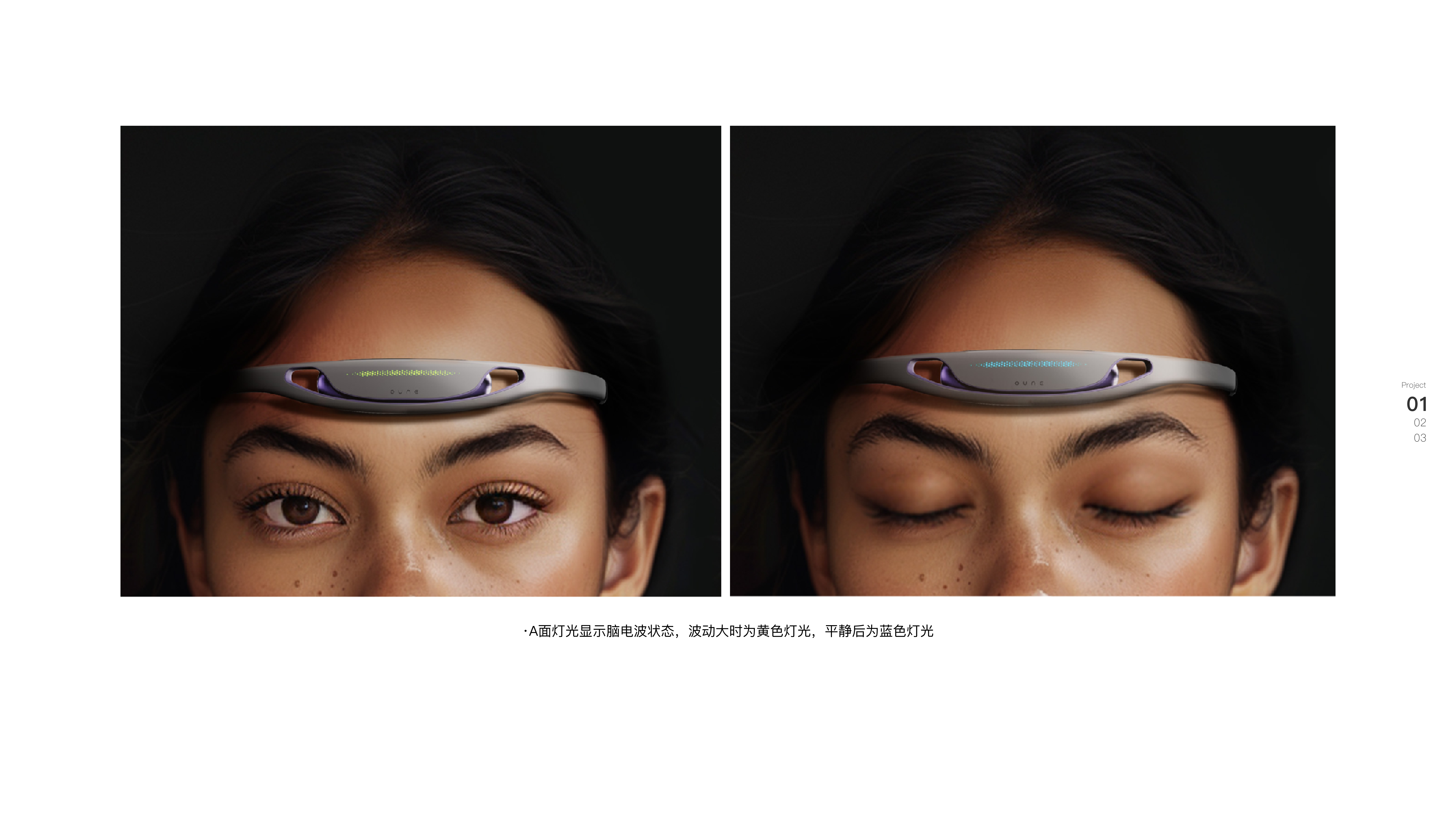 meditation，Bone conduction，Head ring，industrial design，product design，3c，