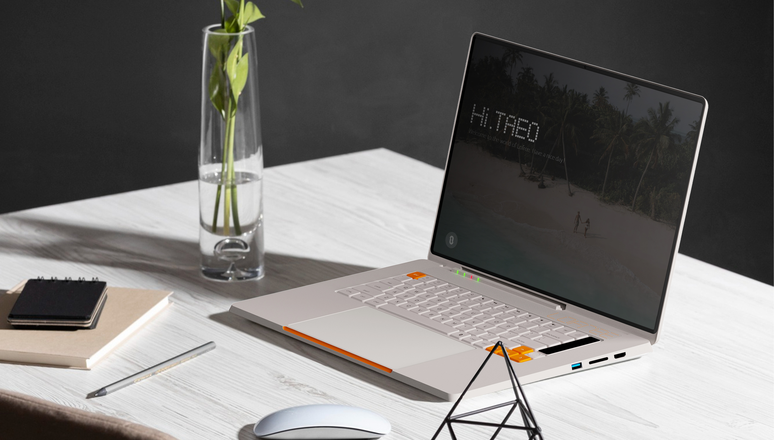 computer，Retro，appearance，