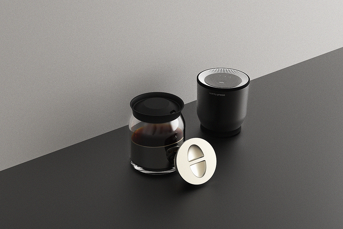 SCENTY PRESS，Coffee machine，small home appliances，product design，