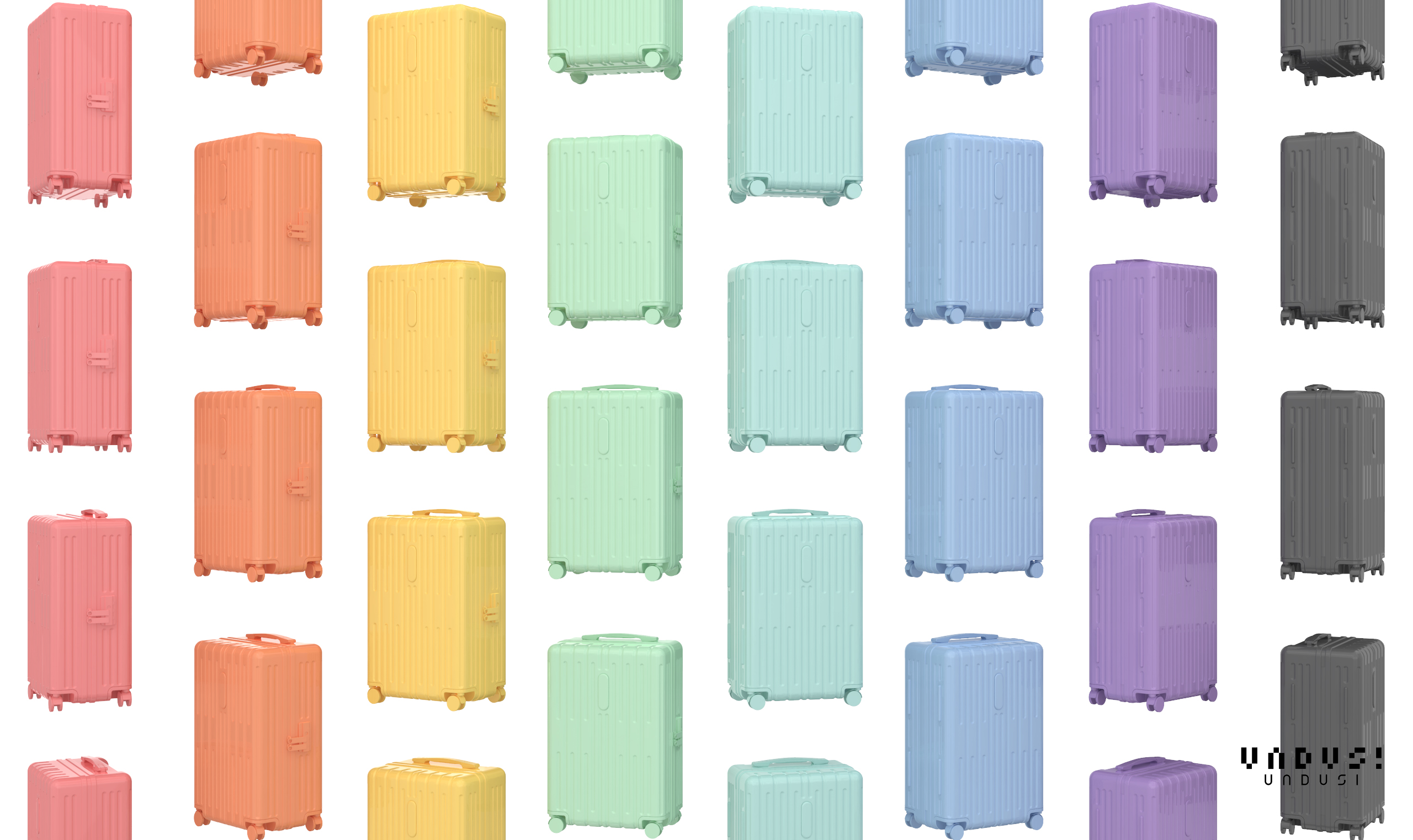 dopamine，summer，trend，trunk，Draw bar box，modeling，Render，