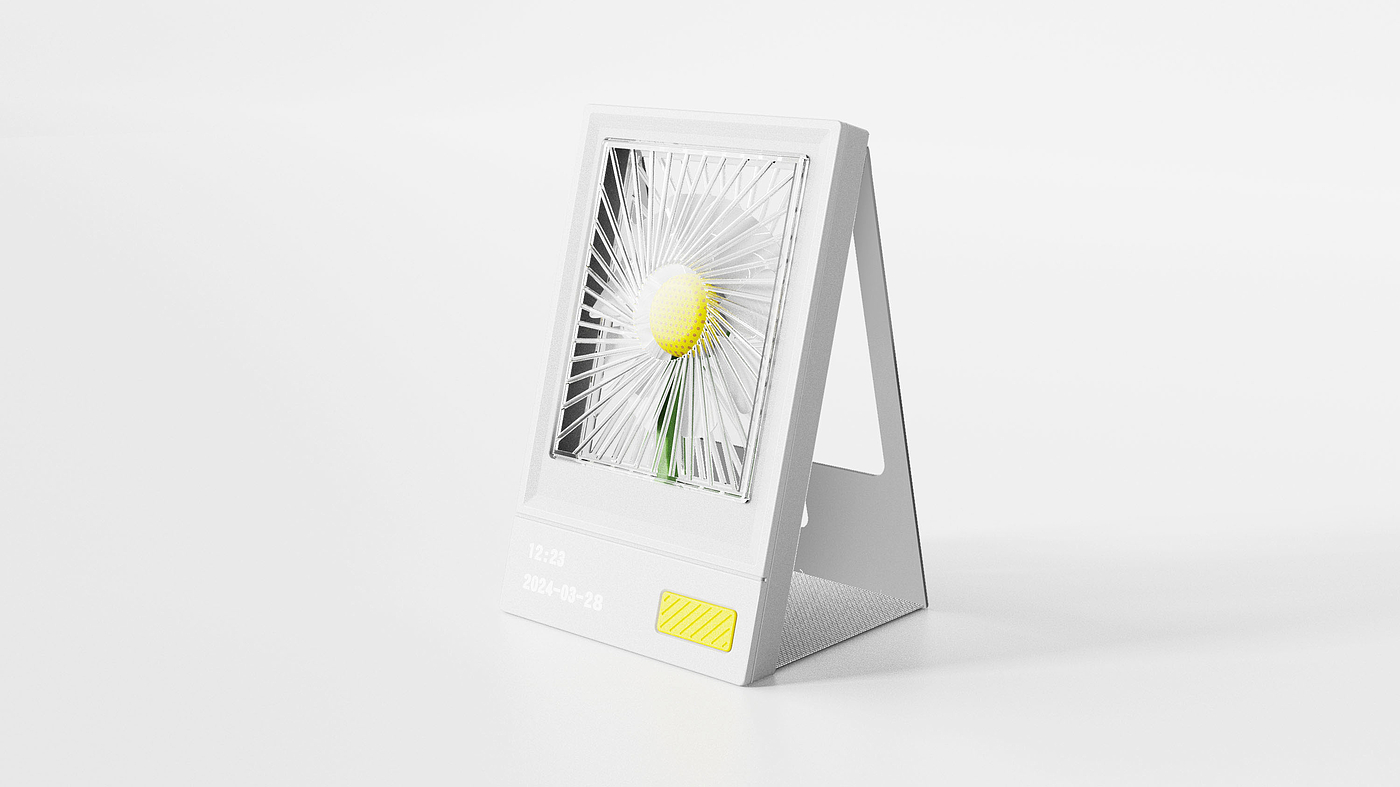 desktop，Fan，Clock，summer，Just play，