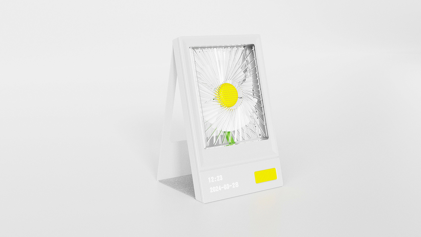 desktop，Fan，Clock，summer，Just play，
