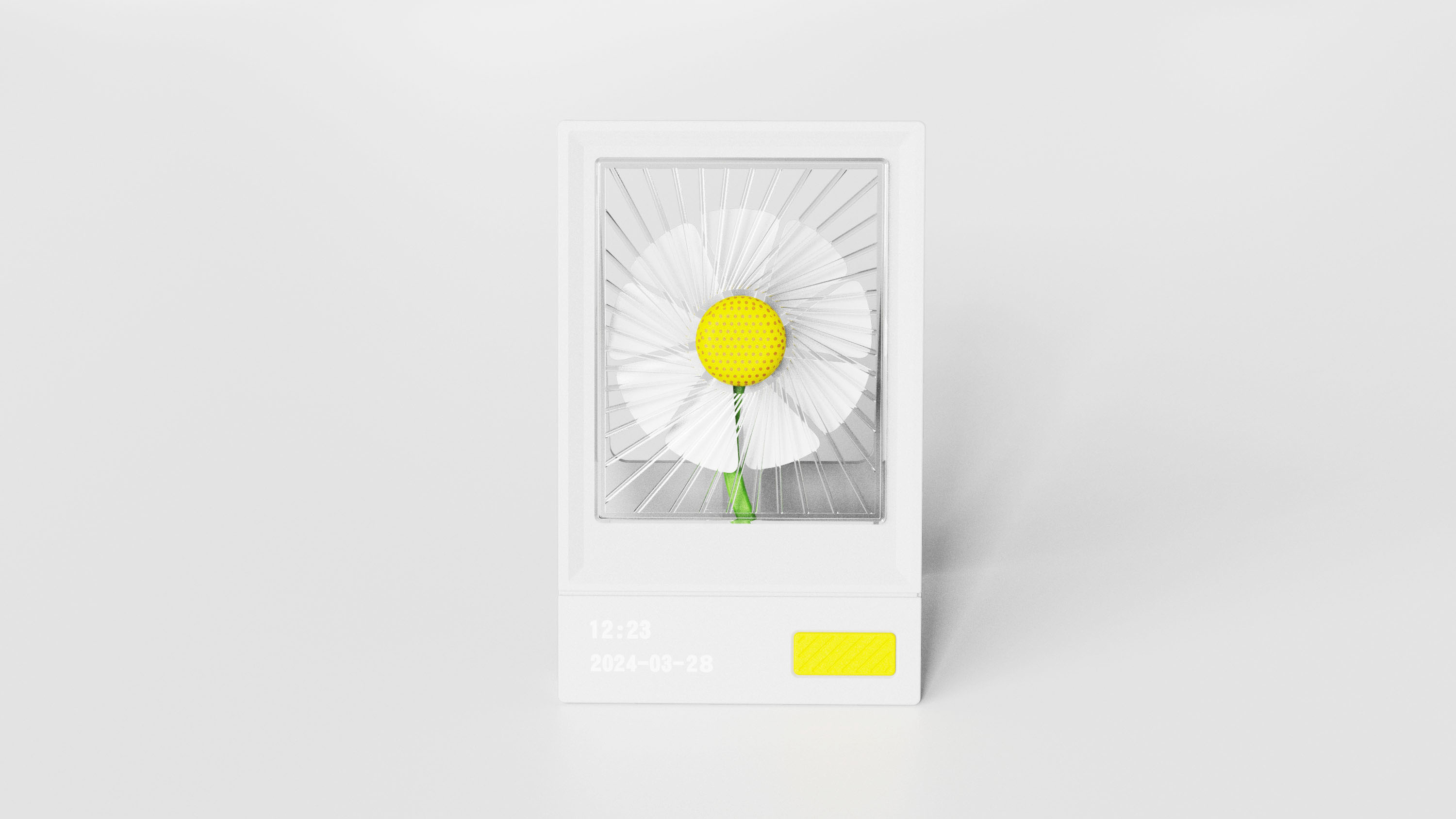 desktop，Fan，Clock，summer，Just play，