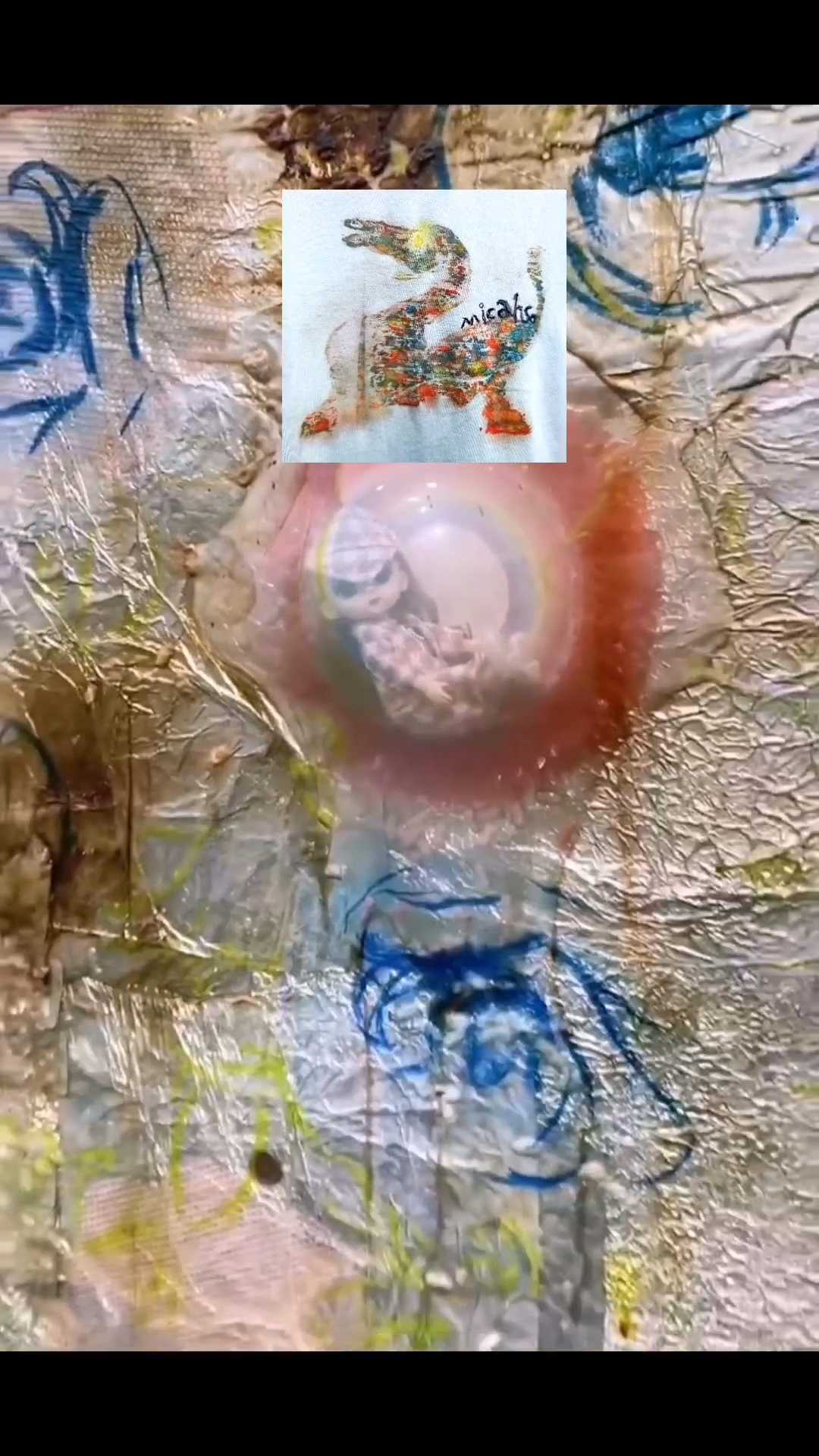 Micahso extraordinary original art，Art clothes，