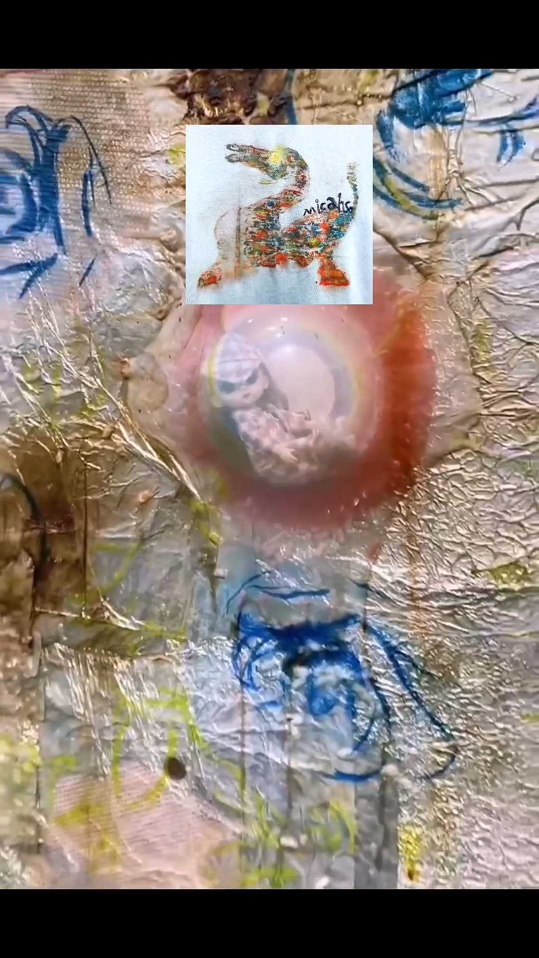 Micahso extraordinary original art，Art clothes，