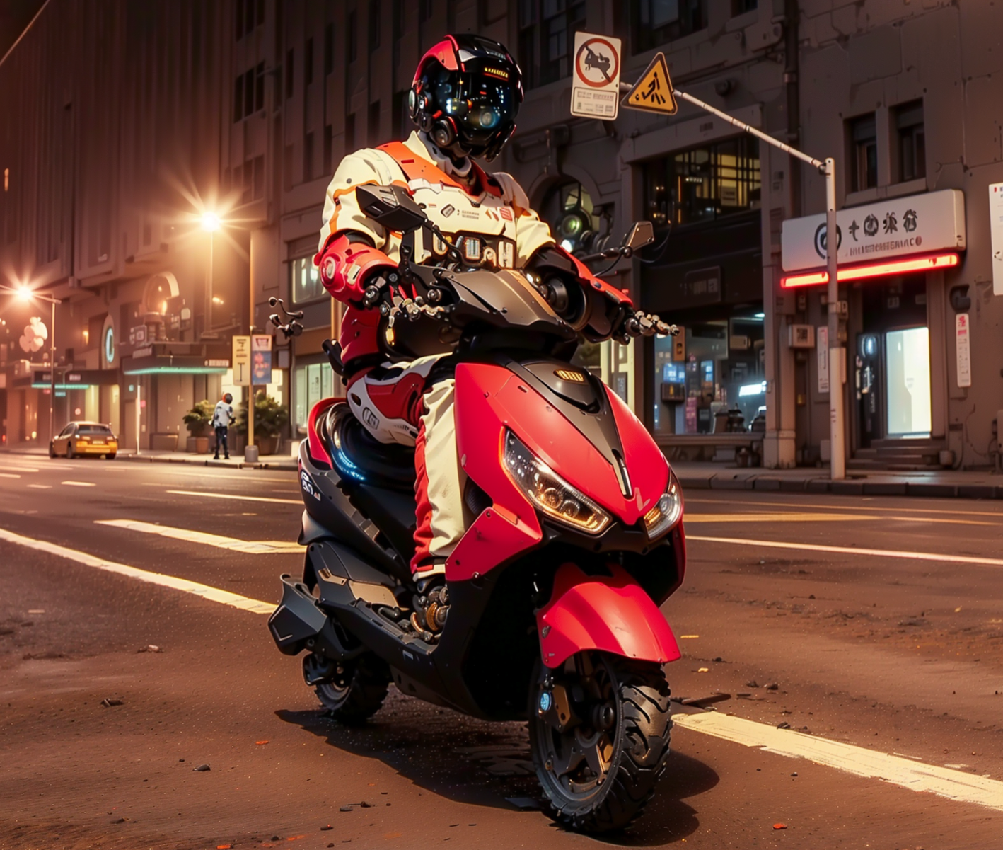 I remember that in 2014, the fast eagle of motorcycle power transfer was modified (I)，