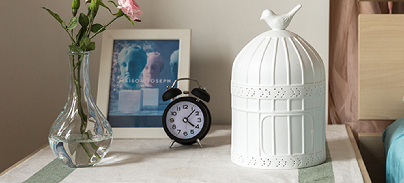 cozy，Night light，Chinese style，Golden bird cage，Little bird，