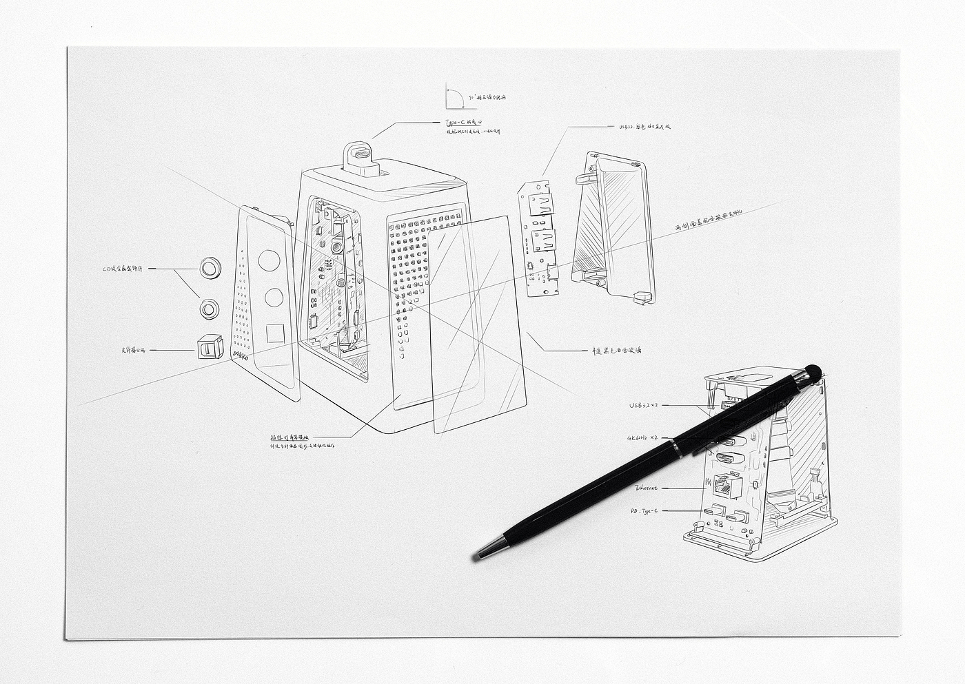 audio frequency，modularization，hifi，Decoding，headset，Microphone，sketch，pixel，