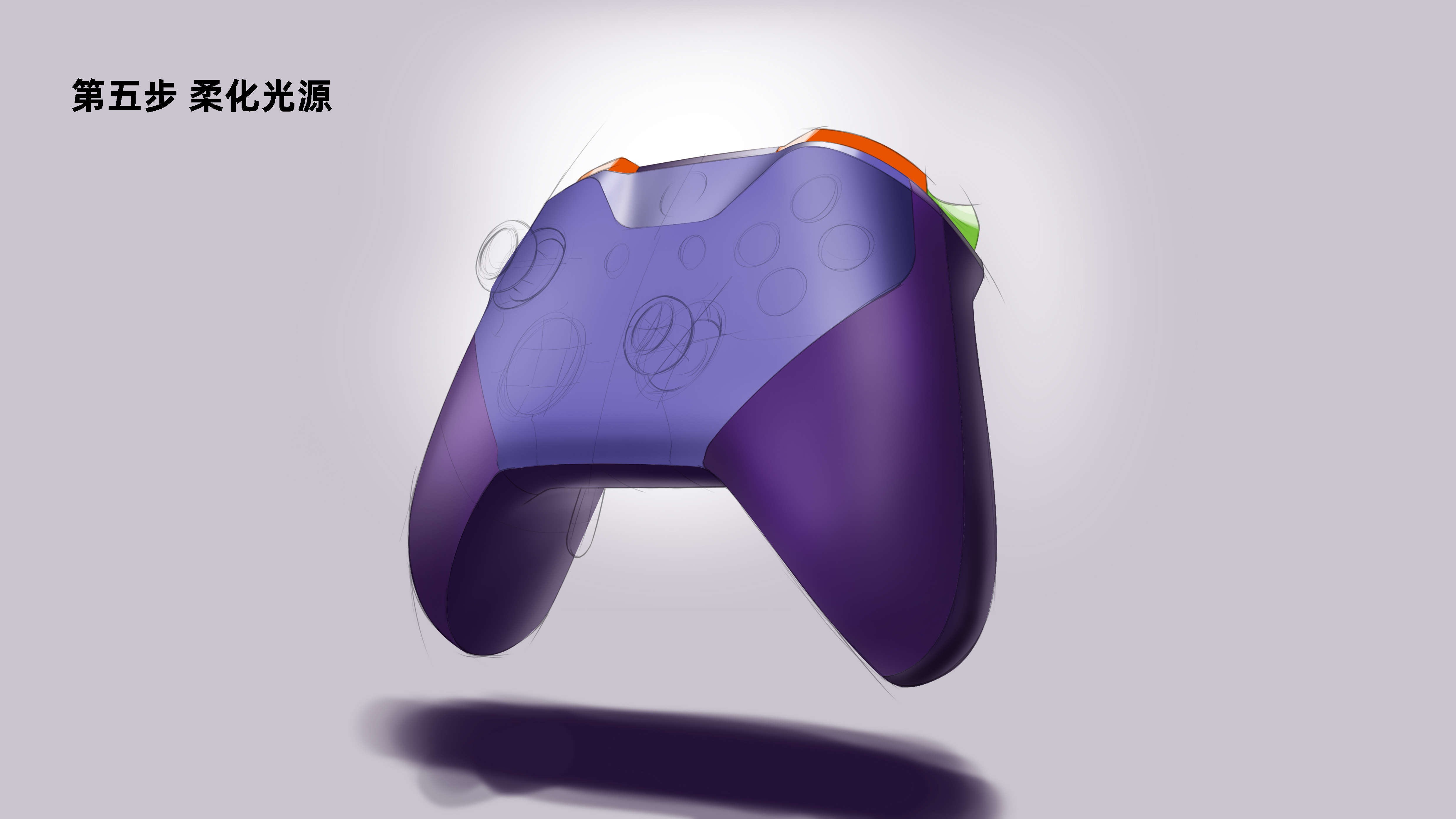 Fine hand-drawn, two-dimensional rendering，