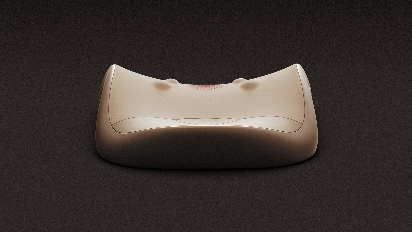 Massager，Massage pillow，Sleeping Pillow，industrial design，Design services，Personal care，pillow，