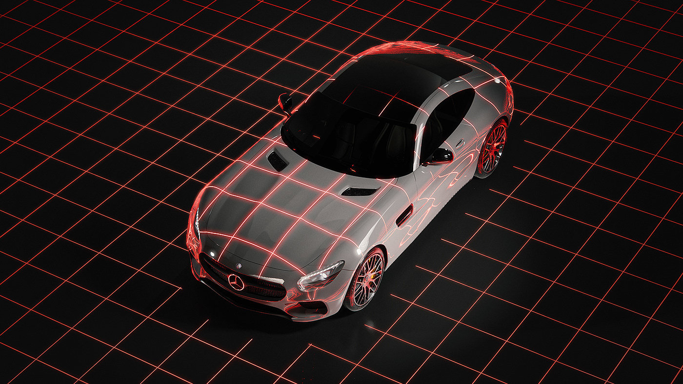 Benz，visualization，Future technology，modeling，Render，automobile，