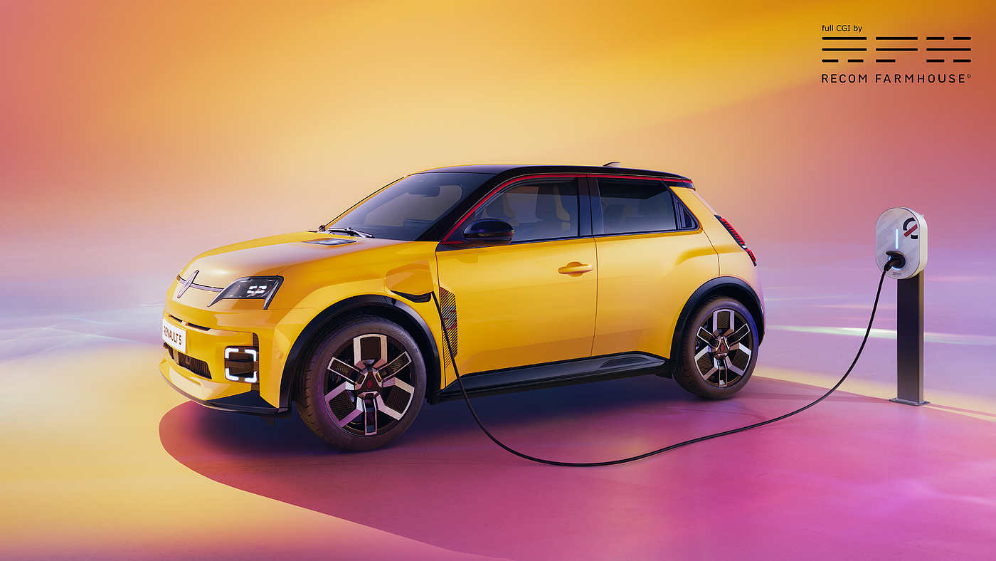 Electric，Renault 5，automobile，