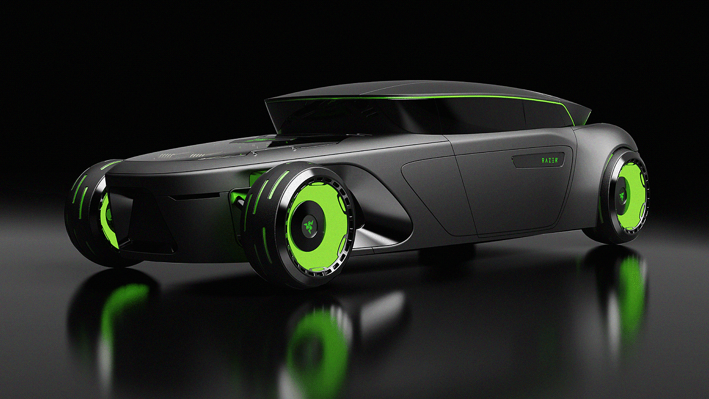 Sense of future，Concept Car，Unique design，Thunder snake，conceptual design，