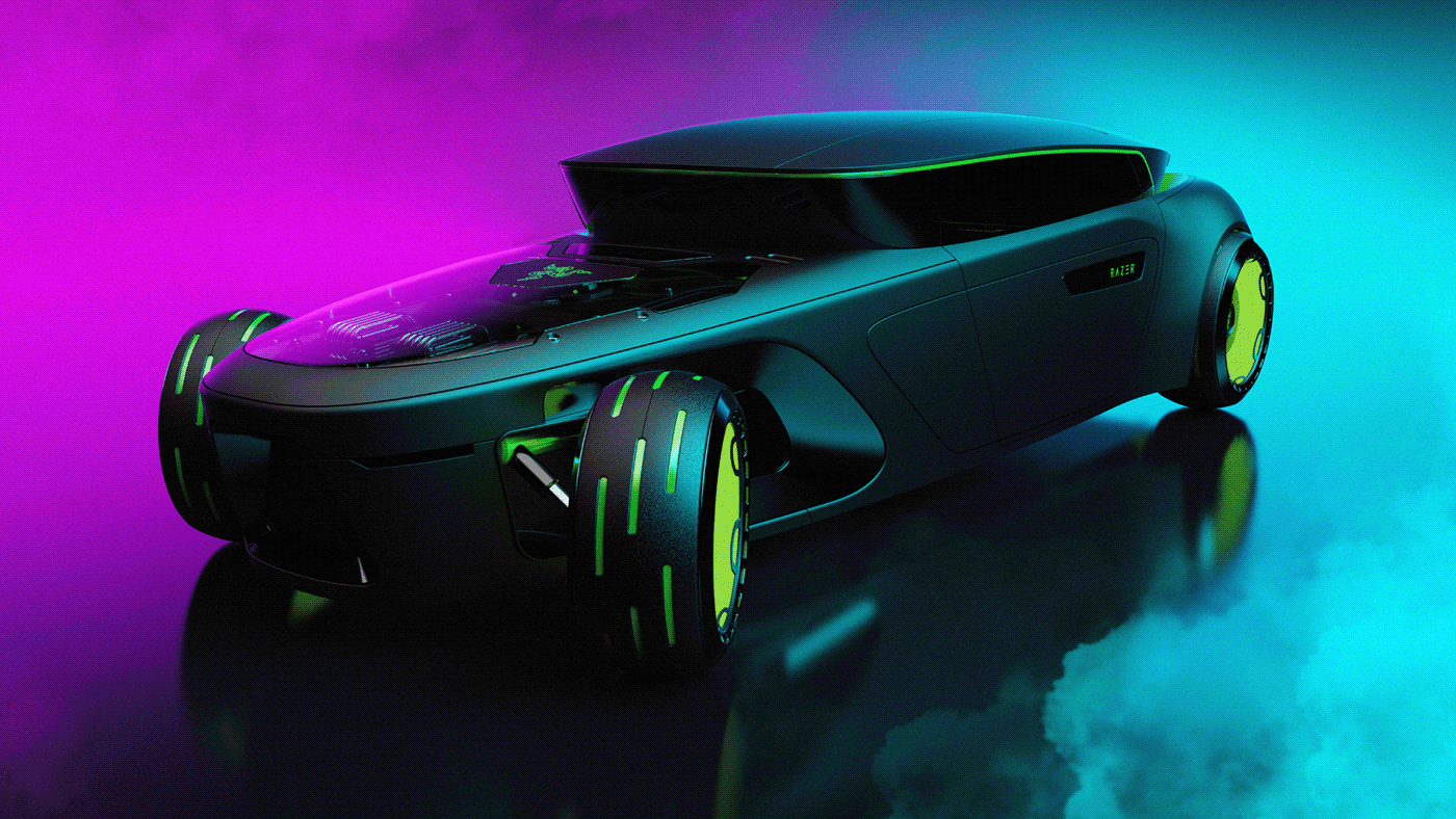Sense of future，Concept Car，Unique design，Thunder snake，conceptual design，