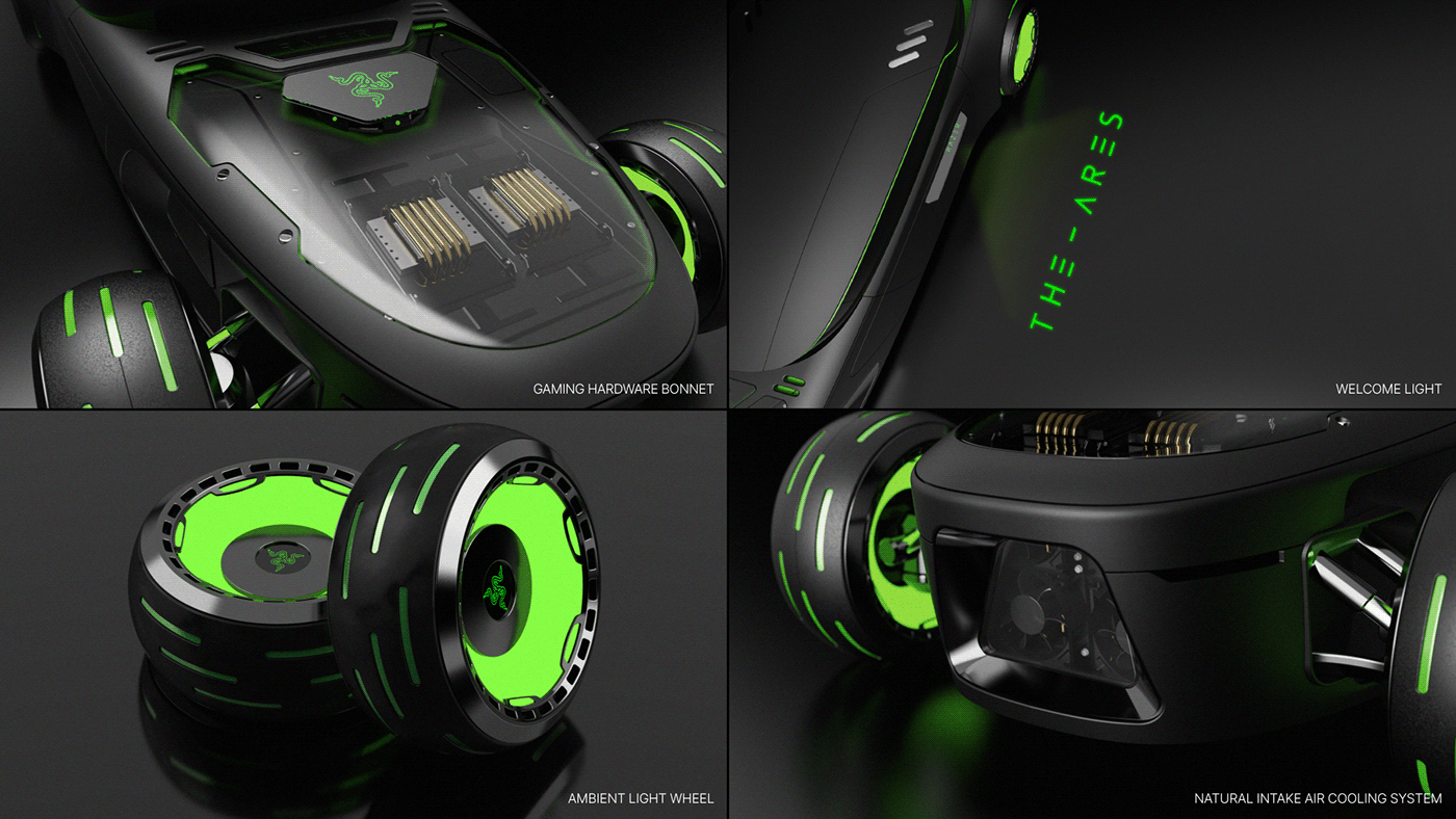 Sense of future，Concept Car，Unique design，Thunder snake，conceptual design，