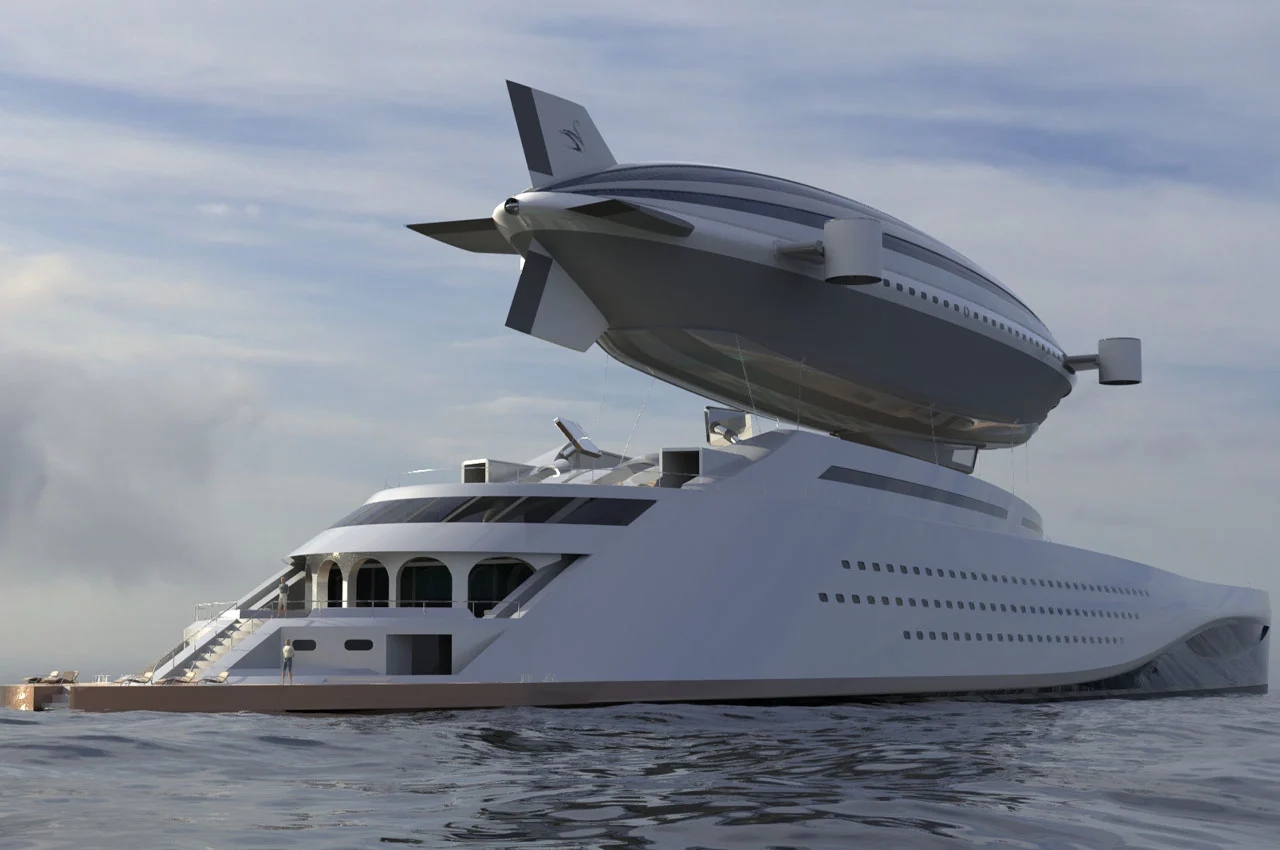 separated airship，Electric engine，Carbon fiber quilting structure，