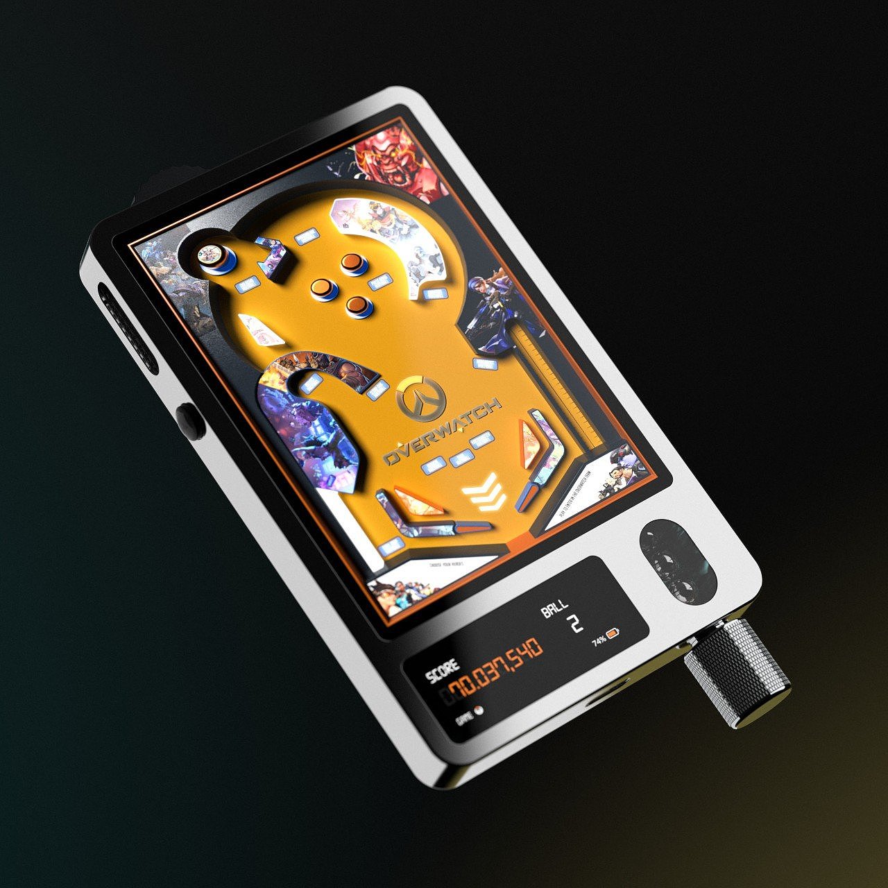 Handheld game console，Pinball，Retro，