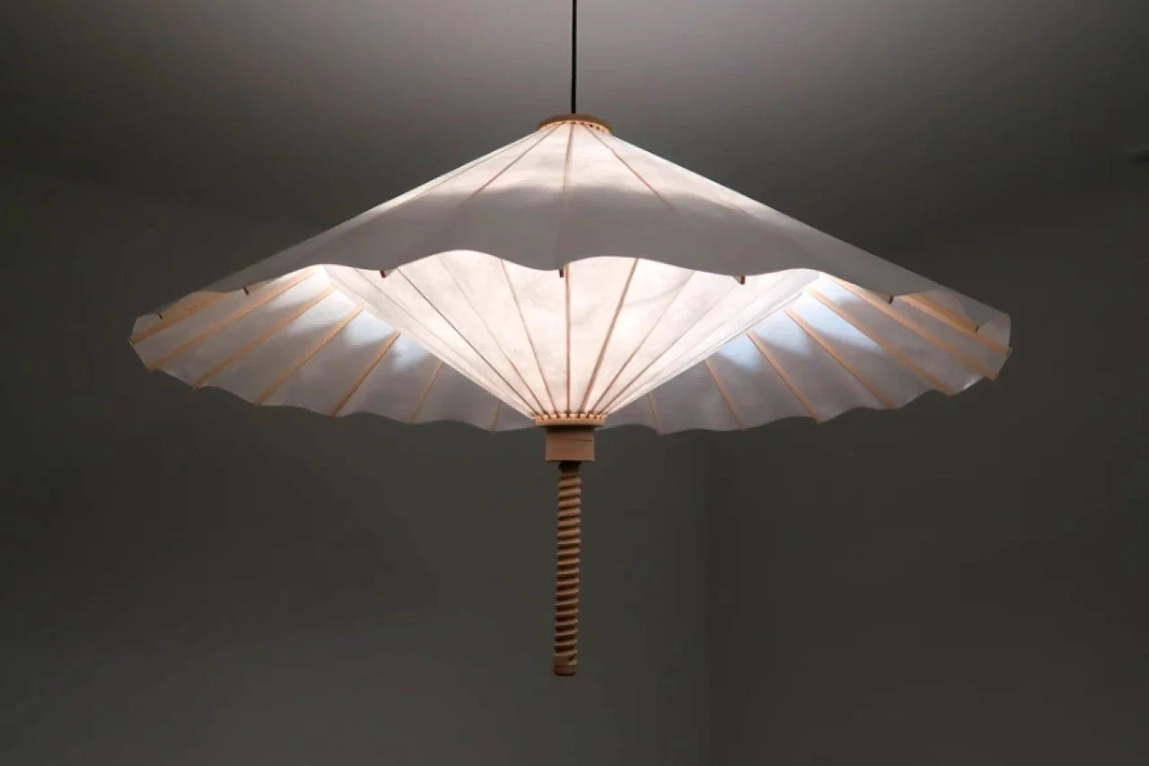 Oriental Minimalist Aesthetics，Umbrella，lamps and lanterns，