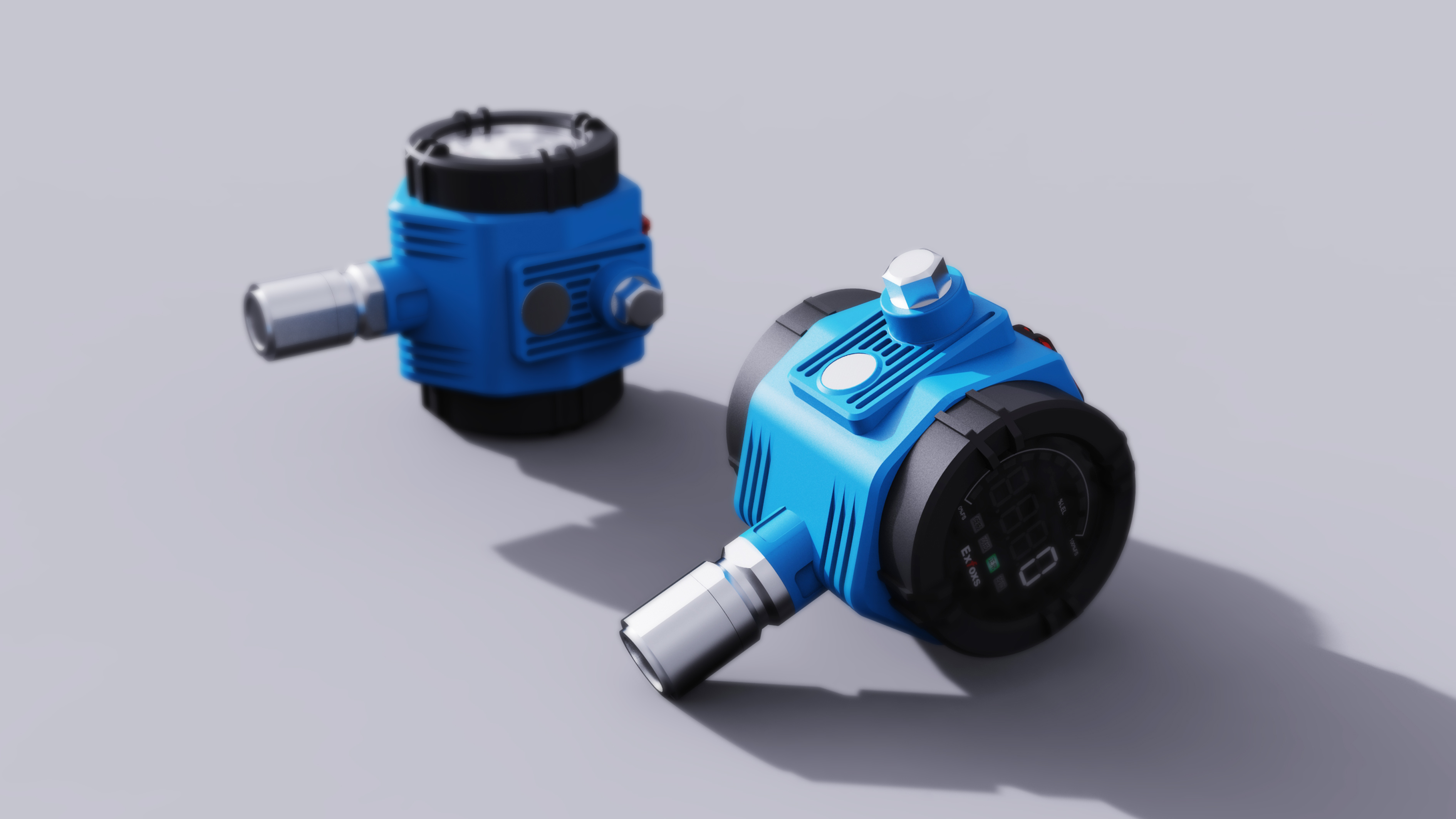 Gas detection，Appearance design，Structural design，Design of gas detector，