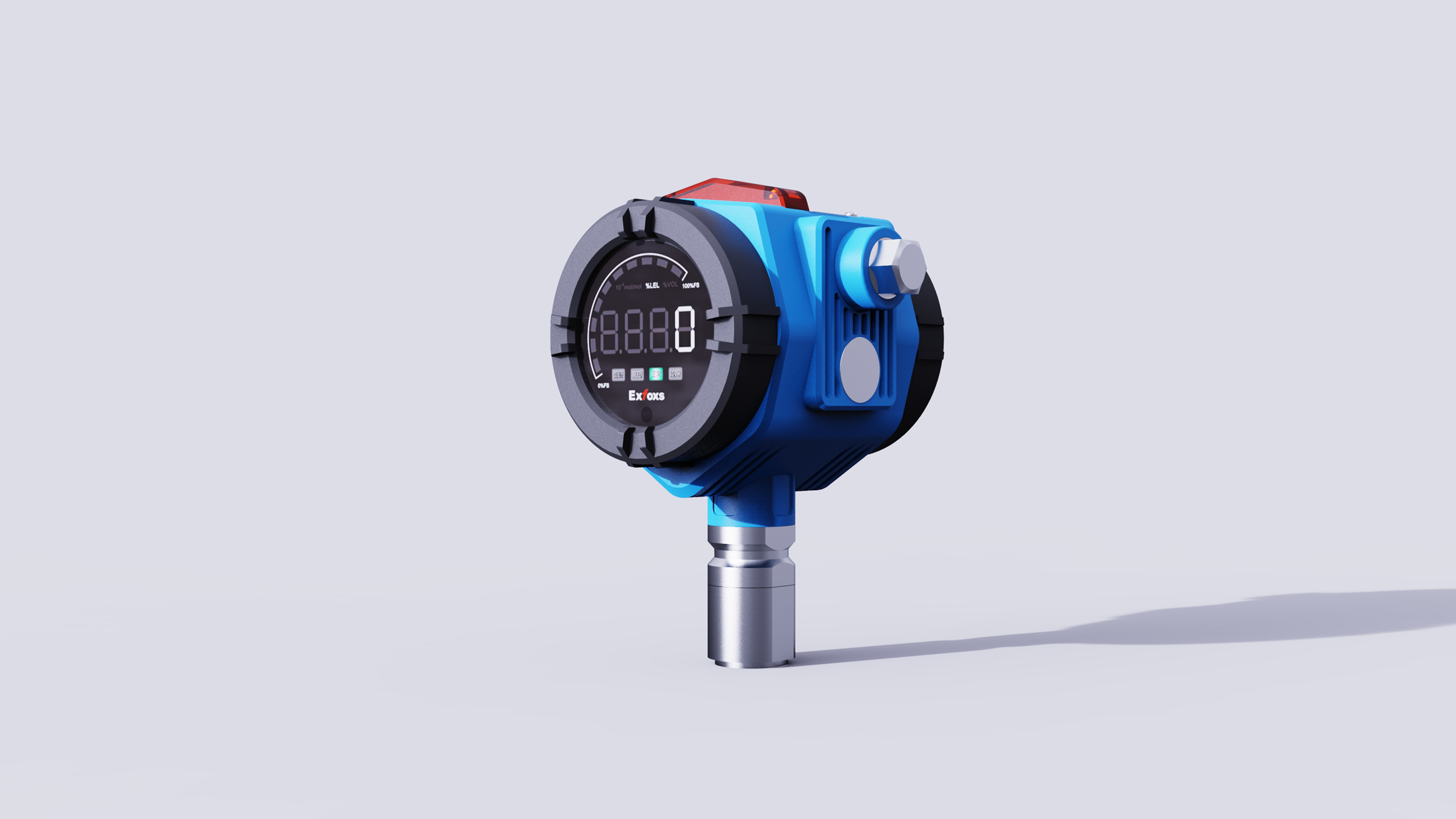 Gas detection，Appearance design，Structural design，Design of gas detector，