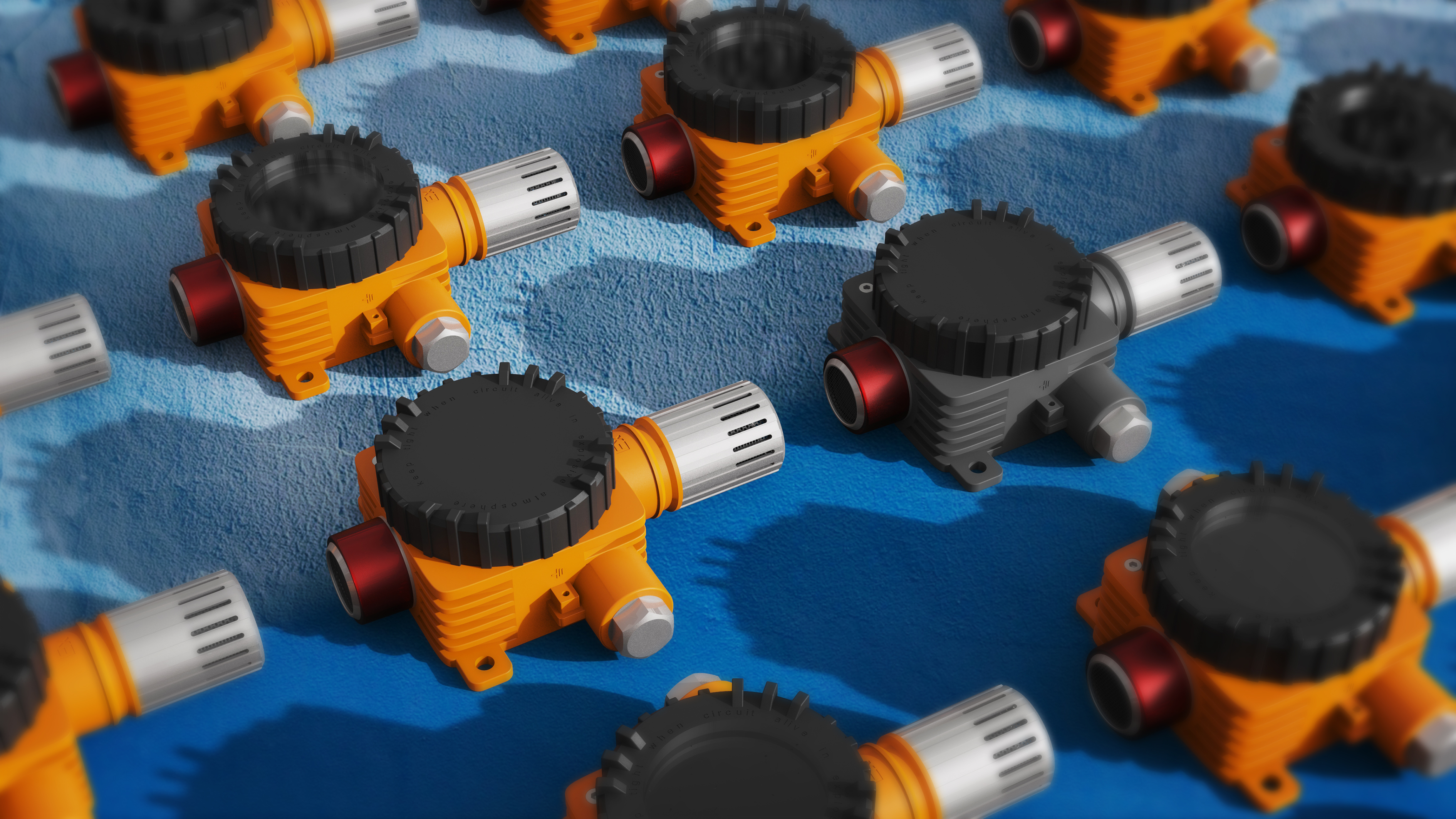 Gas detection，Appearance design，Structural design，Design of gas detector，