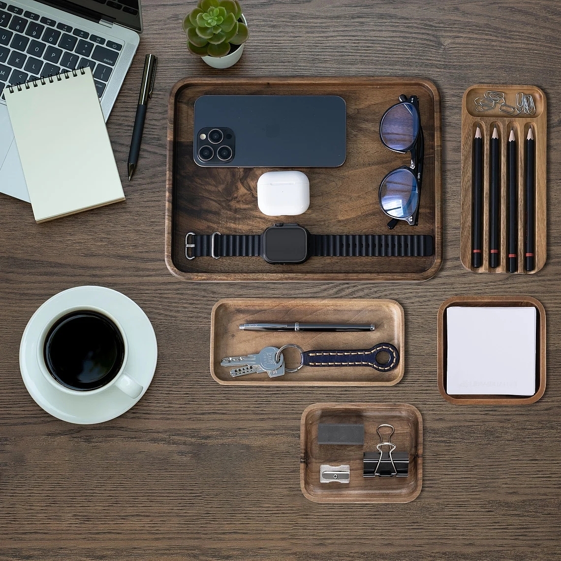 wooden ，Receive，Table setting，Black walnut，