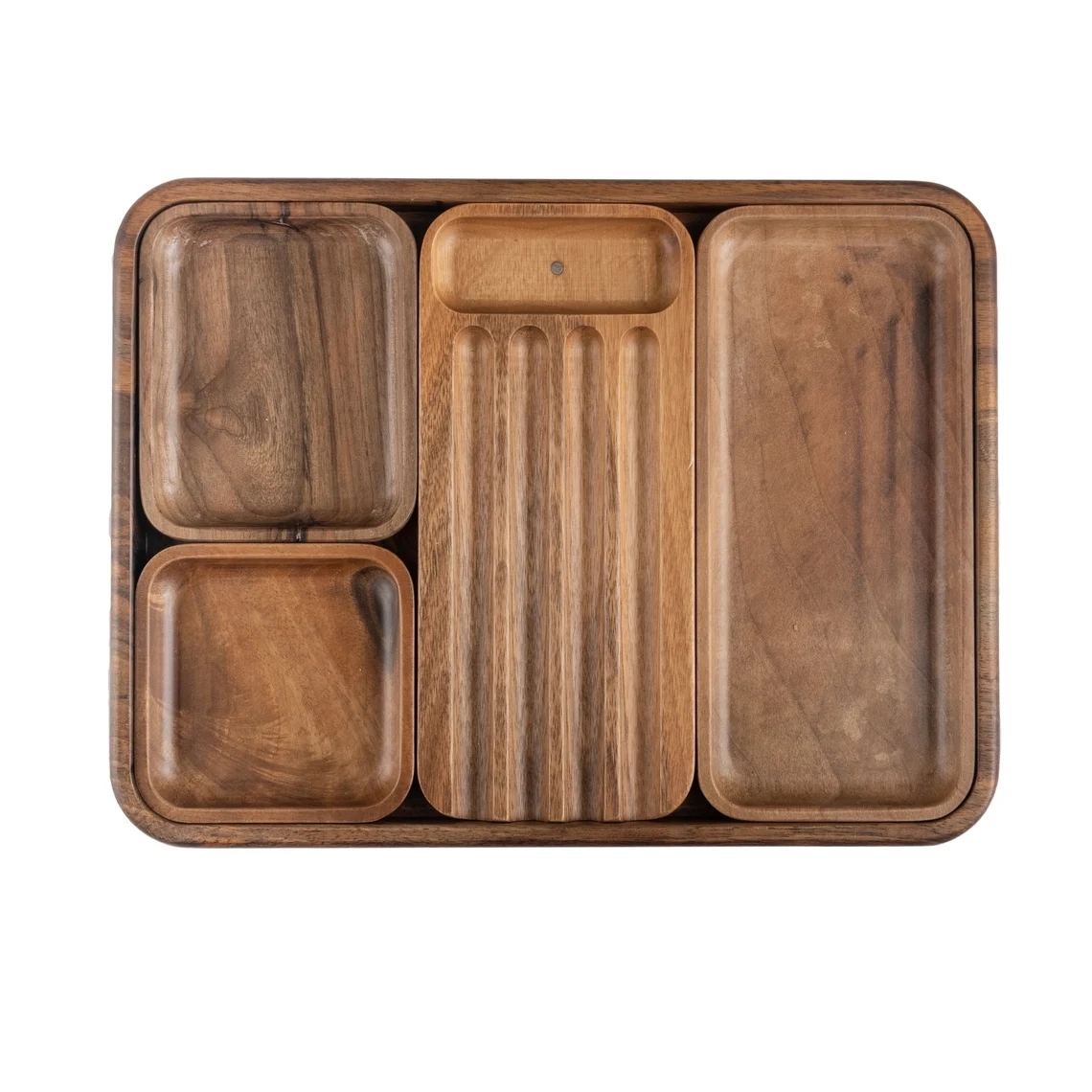 wooden ，Receive，Table setting，Black walnut，